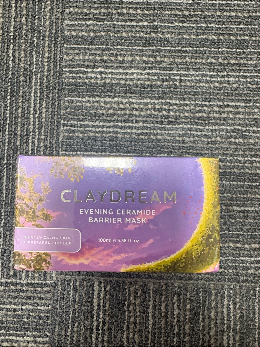 CLAYDREAM Evening Ceramide Barrier Mask — Purple